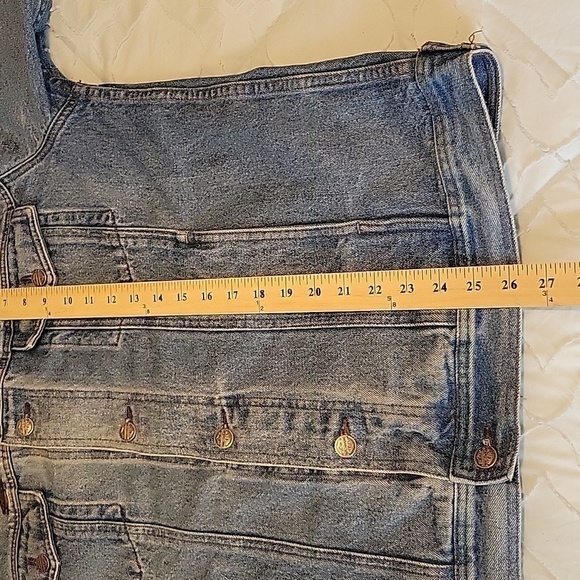 Harley Davidson Embroidered Blue Denim Jean Jacket Women's M - Picture 12 of 12